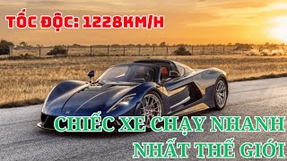 10 CHIẾC XE NHANH NHẤT THẾ GIỚI! FERRARI CHỈ XẾP THỨ 10