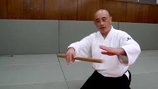 AIKIDO 合気道を道具（魔法の道具）を使って見える化してみた（諸手取り入り身投げ①）