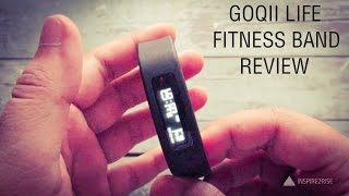 Goqii Life fitness band review, comparison with MI band, YuFit band