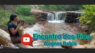 Os encontros do rios em Wagner Bahia. A família Baiana fazendo uma visita.