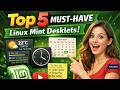 Top 5 MUST-HAVE Linux Mint Desklets to Transform Your Desktop (2026)