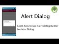 Android Alert Dialog Tutorial | code stance