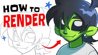 5 STEPS for SIMPLE Rendering (beginner tutorial)