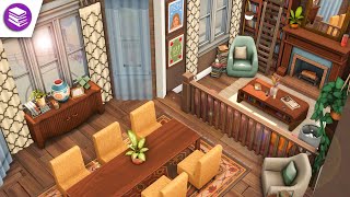 Book Lovers Apartment 📚...(Sims 4 Speed Build)