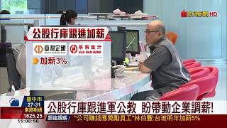 【非凡新聞】彰銀4月調薪3.41% \