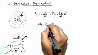 Bohrsches Atommodell ☆ Beispiel-Aufgabe \u0026 Lösung ☆ Physik Lernvideo