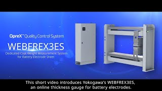 World-class Thickness Gauge WEBFREX3ES for EV Battery Makers