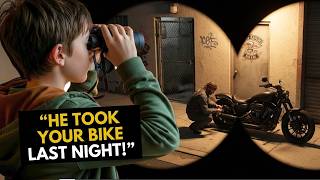 "He Took Your Bike Last Night" the 12-Year-Old Said — Then the Biker Club Realized Who Betrayed Them