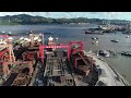 shipyard taizhou wenling zhejiang china august 10 2022