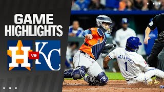 Astros vs. Royals Game Highlights (4/9/24) | MLB Highlights
