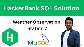 HackerRank SQL Solution: Weather Observation Station 7 | Solved using RIGHT function & LIKE operator