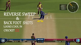 Cricket 22 - Reverse sweep & Back Foot Shots
