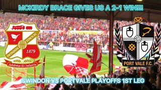 THE GAME WE THOUGHT WOULD TAKE US TO WEMBLEY- SWINDON VS PORTVALE