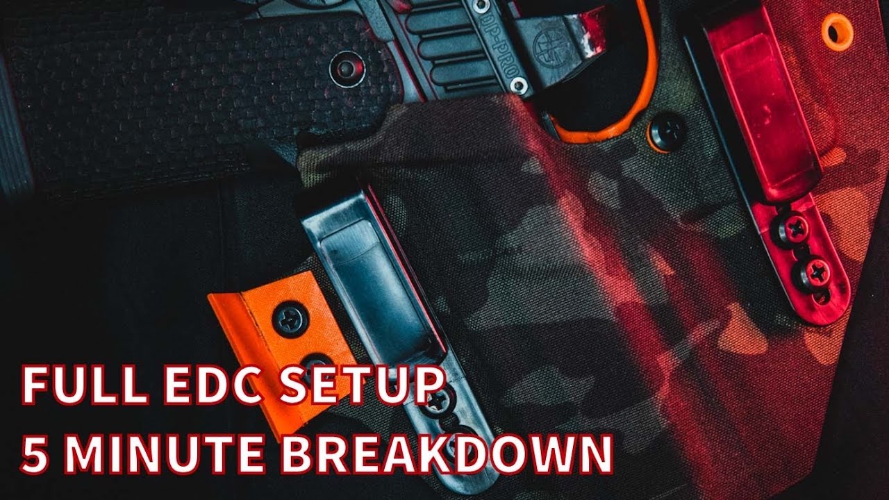 Full Edc Setup 5 Minute Breakdown Youtube