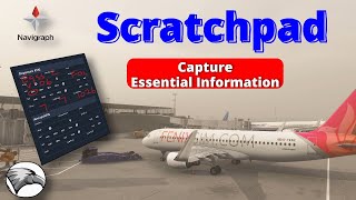 Navigraph Scratchpad | Record Your Data directly in the App | Perfect for Tablets!
