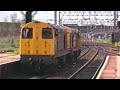 Trains in the 1980s - Stafford & Rugby - May 1988