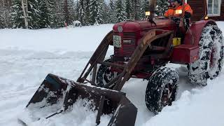 Mer snöskottning med BM36