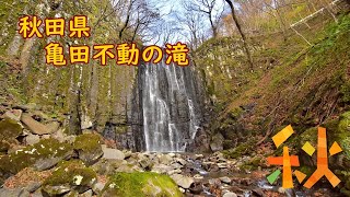 【秋田県】亀田不動の滝に行ってきた。観光地紹介日記　p．9【秋】