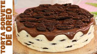 OREO ICE CREAM PIE: READY IN MINUTES! CREAMY AND SUPER REFRESHING! | Frozen Pie