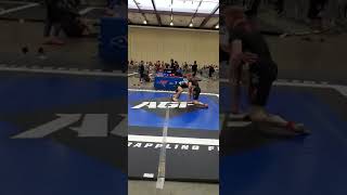 Purple belt match from a year ago. What would have been a cleaner way to finish?