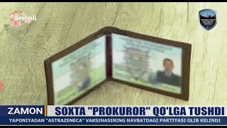 Soxta “prokuror” qo‘lga tushdi