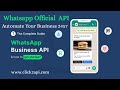WhatsApp Official API - How to Send Bulk Messages with Click2api | Automate Your Business