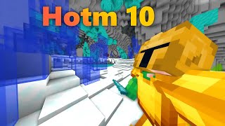 Speed Running Hotm 10 on Ironman In Hypixel Skyblock