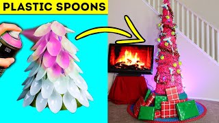 Trying 7 Fun Christmas Decorations and Life Hacks!! By Crafty Panda and 5 Minute Crafts