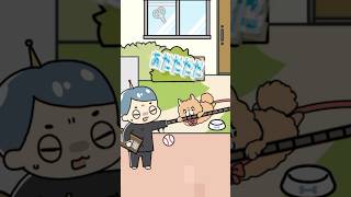 【ロボット中学生】番犬とロボの戦いオモロw #ゲーム実況 #スマホゲーム #脱出ゲーム #shorts