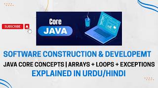 Java Lecture | Arrays, Loops, Exception Handling & Conditional Statements, User Input in Java