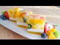 Agar Jelly Fruit Cake Resep Buah jelly kue - Hot Thai Kitchen!