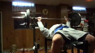 Bench Press 270X2 Work Sets