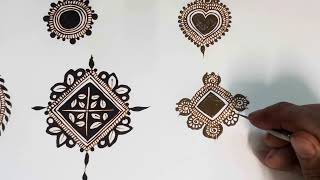 Mehndi Class DAY 10 | Henna Class | Tanisha Mehandi Tutorial