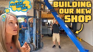 BUILDING OUR DREAM GARAGE!!