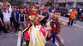 106龜山無極龍聖宮九天玄女南巡進香回駕遶境【桃園閻龍軒-官將首】