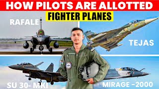 How Are Pilot Given Fighter Aircraft in IAF | Indian Air Force | Tejas | Rafale | Mig 21