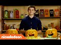 How to Create Puking Pumpkins w/ Jack Griffo 🤮 | Halloween Hacks | Nick