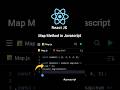 Map Method in Javascript  🚀 | Learn Fast 💡#short#shorts#javascript#js#map#code