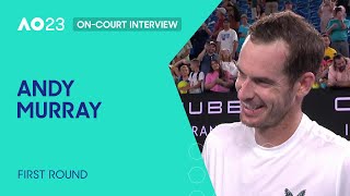 Andy Murray On-Court Interview | Australian Open 2023 First Round