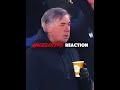 ancelotti’s reaction☠️ shorts edit football footballedit ancelotti reaction