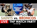 Thursday Night Football LIVE Stream: Saints vs. Broncos NFL Week 7 Amazon Prime Free Watch Party