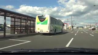 千秋添川線 → 千秋トンネル通り→ 秋田県道28号 → 明田外旭川線 → 秋田駅東中央線  [ #秋田市 1080p 車載動画ドライブ]：秋田県道233号（通町線）交点～秋田駅東口