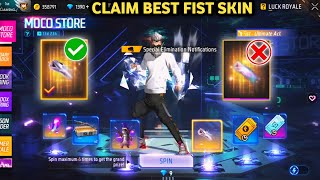 NEW MOCO STORE FIST SKIN EVENT|FREE FIRE NEW EVENT|FF NEW EVENT TODAY| NEW FF EVENT|GARENA FREE FIRE
