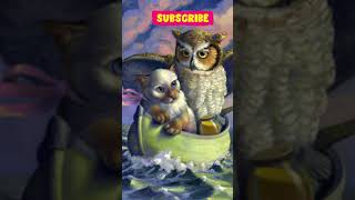 The Owl and the Pussycat part 1#shorts #story #best wow kidz