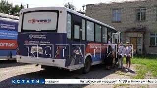 «Поезд здоровья» прибыл в Сергачский район