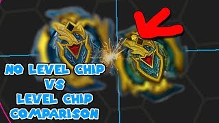 Beyblade Burst Chouzetsu: Level Chip VS No Level Chip [Comparison]