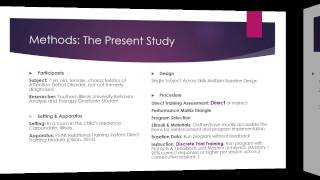 PEAK PROJECT Presentation Alexis Henry