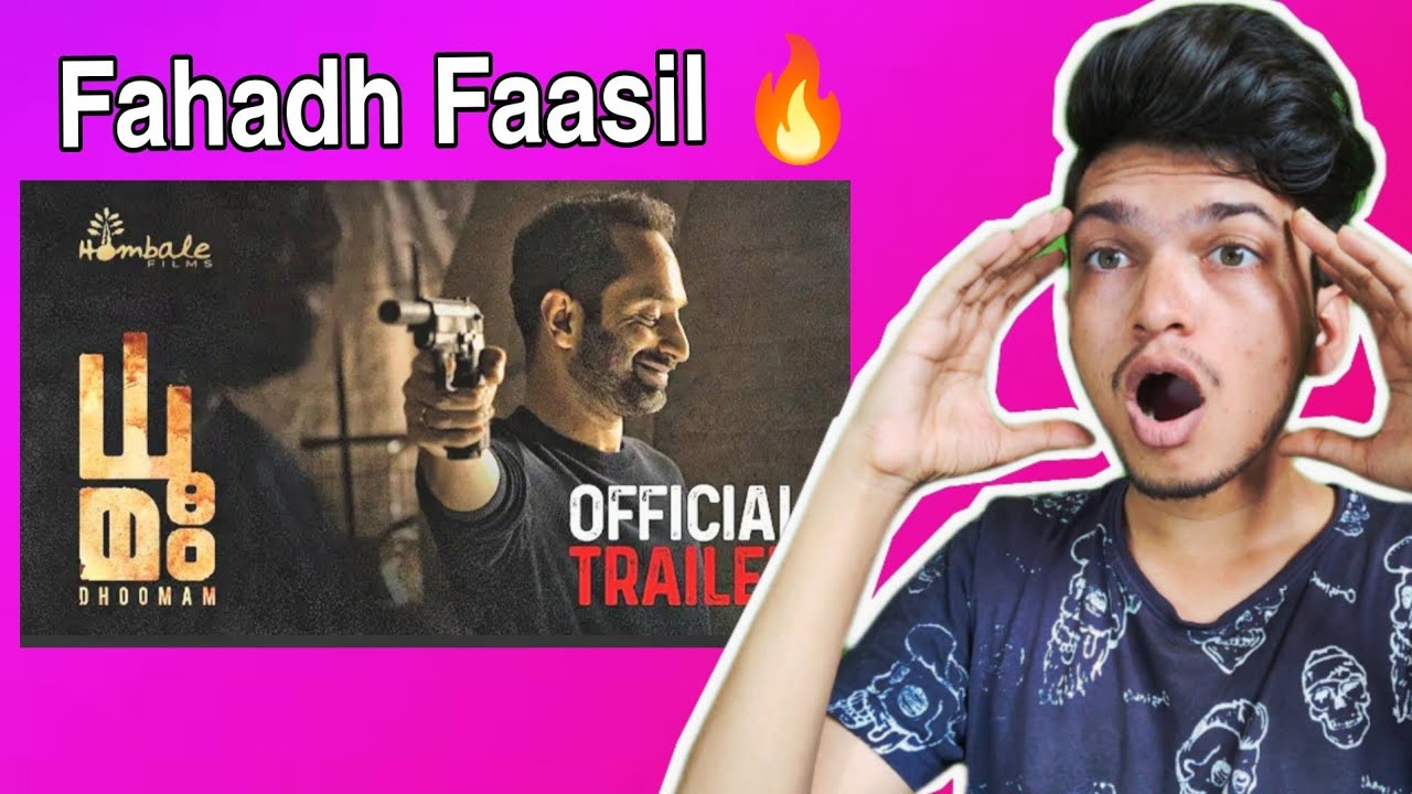 Dhoomam Trailer Reaction | Fahadh Faasil | Aparna | | Vijay Kirgandur ...