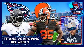 NICK CHUBB Out for SEASON. | Titans vs Browns NFL Week 3 Game Preview