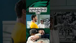 QUINYON MITCHELL MEETS THE PHILADELPHIA EAGLES For the 1st time